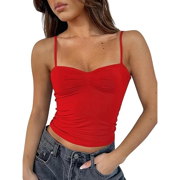 Women's American Flag Vertical Striped Tank Top - Notched Neck, Sleeveless, 4th Of July Patriotic Camisole, Cotton Polyester Blend