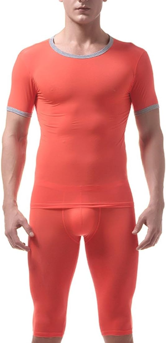 Paixpays Men's Compression Base Layer Set 2 pc, Performance Thermal Underwear