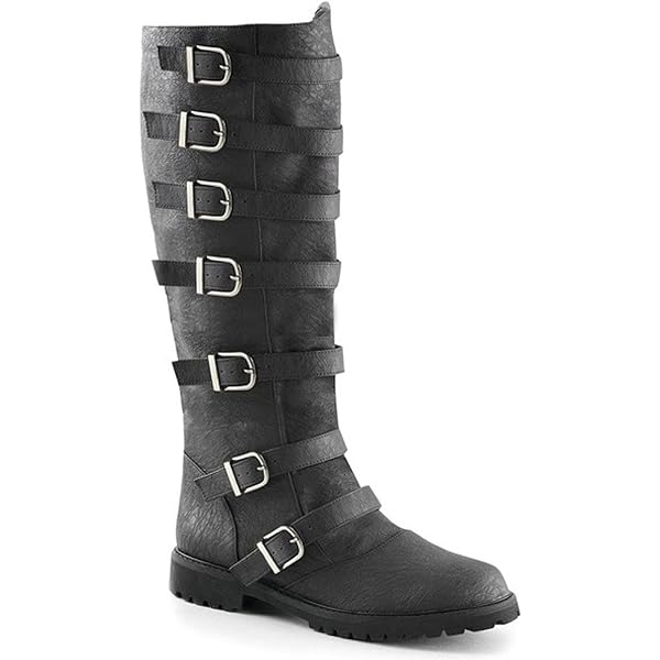 Funtasma Men's's Gotham-110 Boots, Black (Blk Distressed Pu), M 42/43 EU Funtasma Men's's Gotham-110 Boots, Black (Blk Distressed Pu), M 42/43 EU