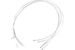 Keenso Cello Strings, Steel Core 4/4 Full Set for Beginners and Professionals, Warm Tone and Durable Replacement Musical Acce