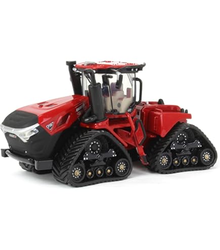 Tracteur ERTL Versatile 580 Chromé Rouge édition Prestige 1/32 Neuf