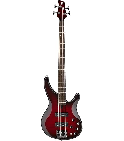 Amazon.com: Yamaha BB735A BB-Series 5-String Bass Guitar, Dark