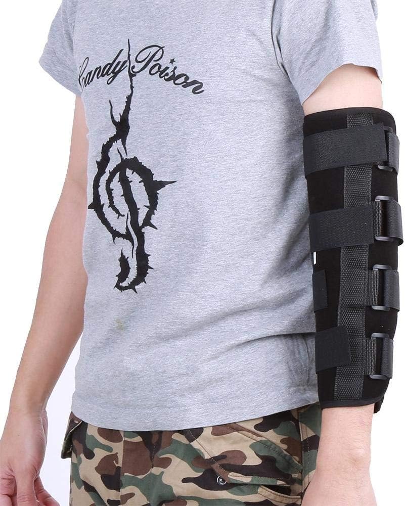RUICHUANGS Arm Splint Support, Injury Recovery Night Protector; Elbow Fracture Immobilizer Protector for Cubital Tunnel Ulnar Nerve Injuries