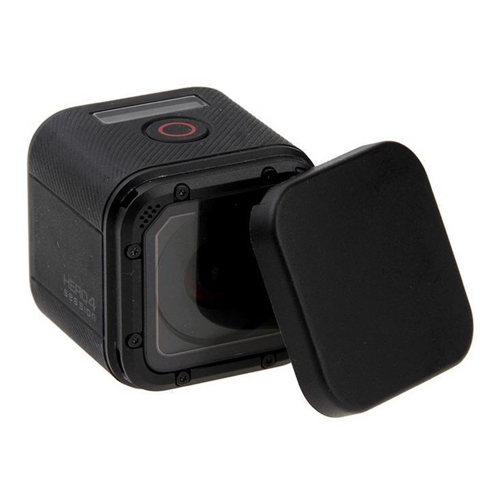 MyArmor Storage Case Shell Protective Carry Shockproof Bag + Anti-scratch Protective Lens Cover Cap for Gopro Hero4/Hero5 Session