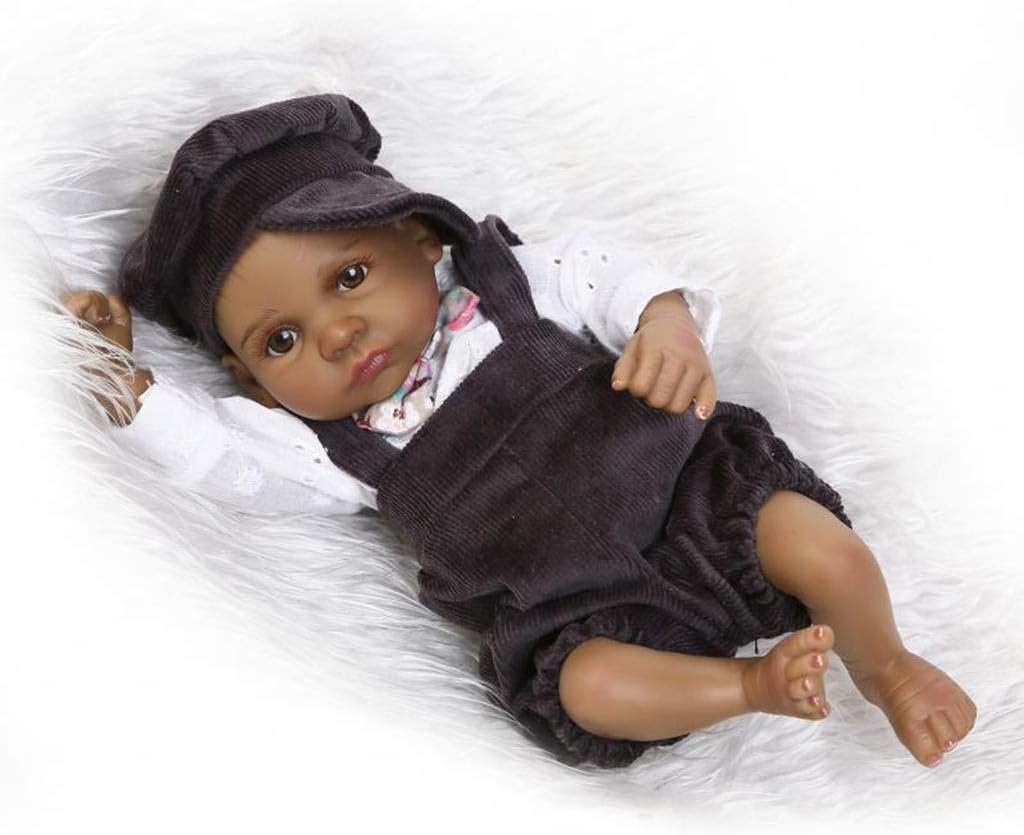Prezzo Nicery Carino rinato Bambino bagno Reborn Bambola Indiano stile nero pelle duro bambini amico simulazione silicone vinile 10 pollici 24-26 cm impermeabile giocattolo ragazzo Offerte