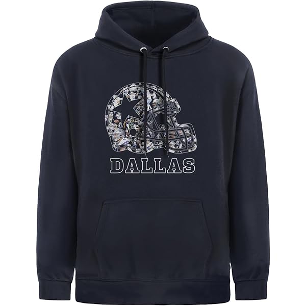 thumbnail image 2 of Men's Graphic City Letter Embroidery Hoodie - Football Team Fan Pullover Sweatshirt 2 of 12