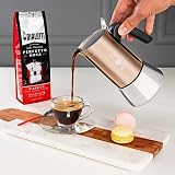 Bialetti Venus Induction 6 Cup Copper Coffee Maker view 2