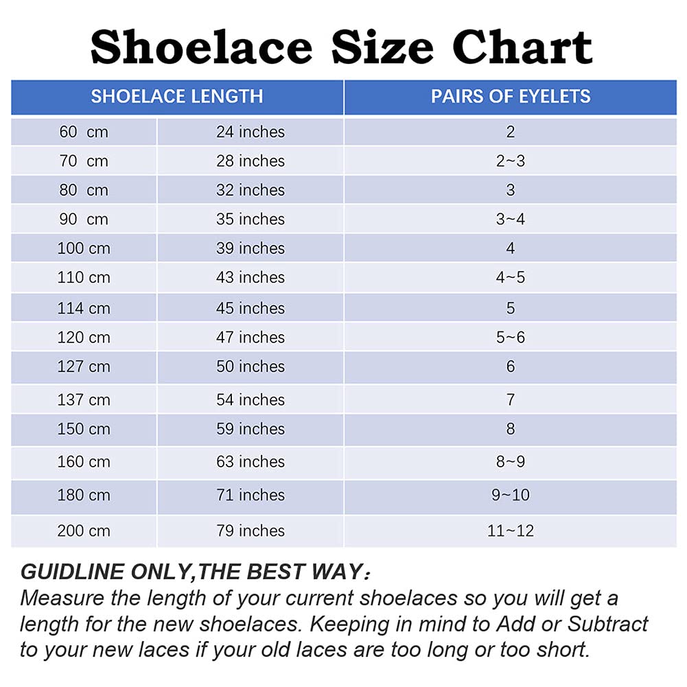 VSUDO Flat Shoe Laces for Sneakers, Shoelaces for Sneakers, Athletic Shoelaces