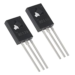 50PCS BD139 NPN & BD140 PNP Transistor Kit - 80V