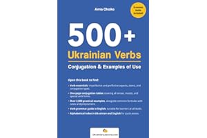 500+ Ukrainian Verbs: Conjugation and Examples of Use
