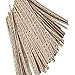 CulturePRN Kraft Paper Twist Ties, 1000 Pack 4 Inch Favor Bag Wrapper Tie for Bakery, Candythumb 1