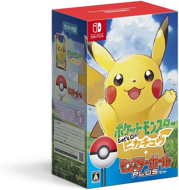 ポケットモンスター Let S Go ピカチュウ モンスターボール Plusセット Switch Amazon Co Jp限定 オリジナルデジタル 壁紙 Pc スマホ 配信 付 Amazon Co Uk Pc Video Games