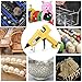 Hot Glue Gun , CCbetter 100W Hot Melt Glue Gun Adjustable High Temperature Melt Adhesive Glue Gun with 10 pcs Glue Sticks for DIY, Craft, Sealing, Repairs, Light and Heavy Duty, Yellow