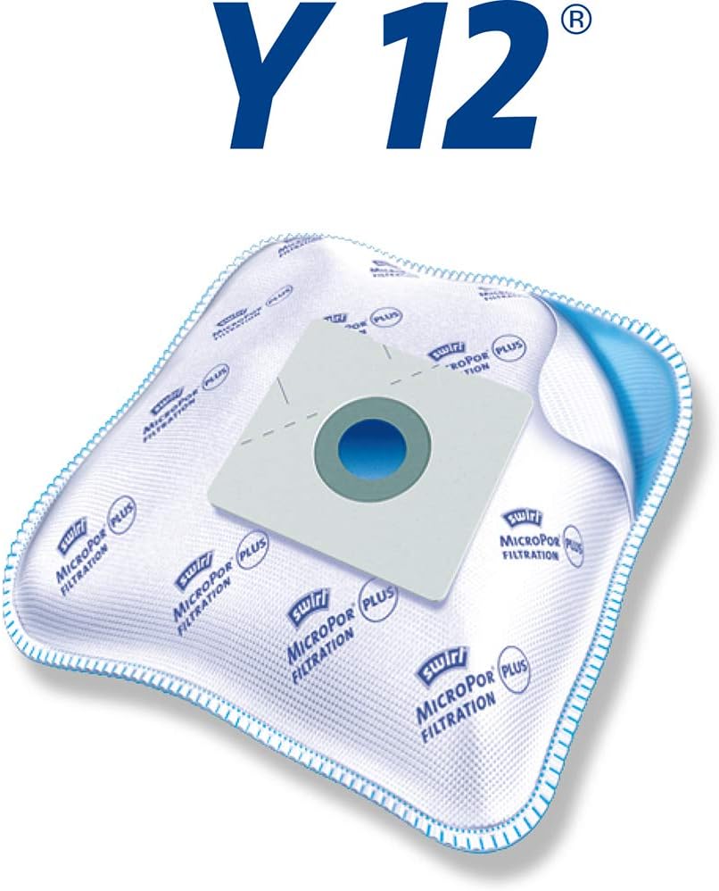 Swirl Y 12 Vacuum Cleaner Bags, for Numatic Henry Vacuum Cleaners Pack of 4 Bags + 1 Anti-Allergen Filter - Image 4
