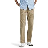 Lee Men's Extreme Motion Flat Front Regular Straight Pant