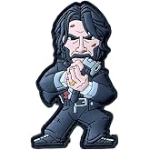 John Hitman PVC Patch: Our 3D PVC Rubber Morale Patch Created PVC. Measuring 2.99x2.63 inches, Perfect Size for Backpacks, Jackets, and Gear