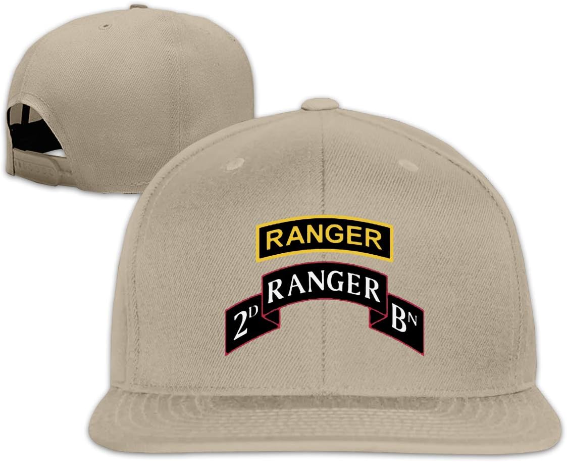 US Army 2nd Ranger Battalion Mens Adjustable Baseball Cap Hip Hop Cap