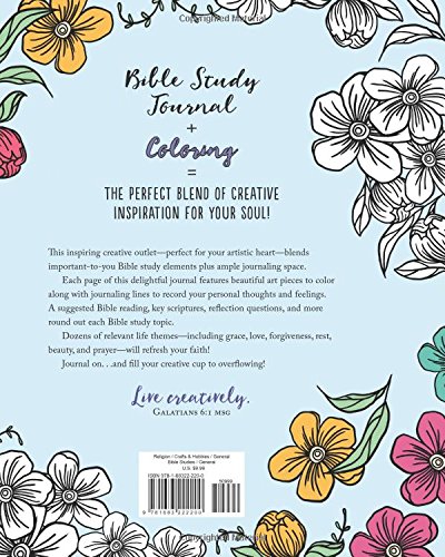 Women's Bible Study Coloring Journal (Color Yourself Inspired)