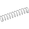 uxcell Compression Spring,304 Stainless Steel,10mm OD,0.7mm Wire Size,9mm Compressed Length,50mm Free Length,11.8N Load Capac