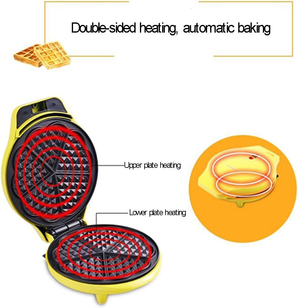 Waffle Makers & Irons Home & Kitchen Round Waffle Maker Machine with