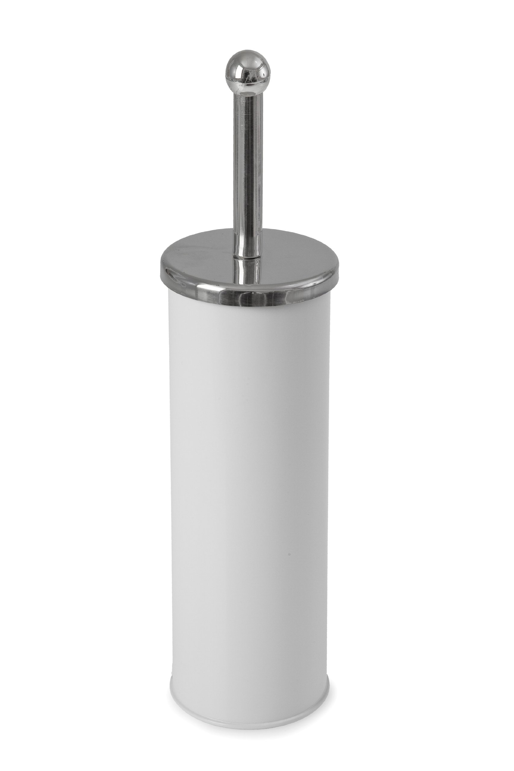 Blue Canyon Toilet Brush Holder and Brush, White