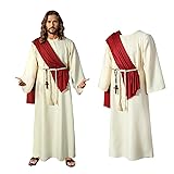 One·HSYZ Adult Costume Mens Jesus Robe Bible