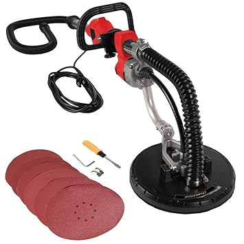 Roto Orbital Sander With Vacuum Cleaner Adaptor For Walls And