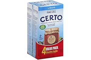 Certo Premium Liquid Fruit Pectin (6 fl oz Boxes (2 packet in each box)), Set of 2 boxes, total 4 packets