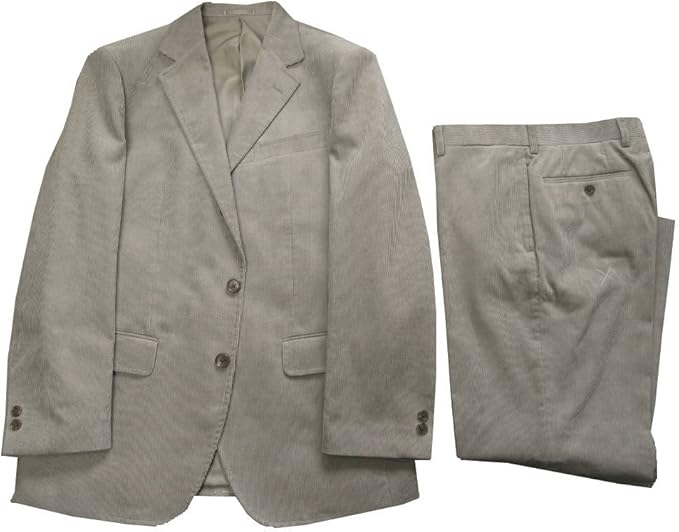 Amazon Co Jp Oxford Classicの秋冬段返り3つボタン コーデュロイスーツ ミディアムグレー 0015 服 ファッション小物