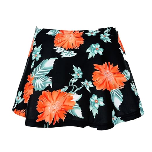 Juleya Damen Badeshorts Kurz Baderock Schwimmhose Mode Tankini Hose Badehose Swim Hotpants Wassersport Schwimmen Bikinihose B