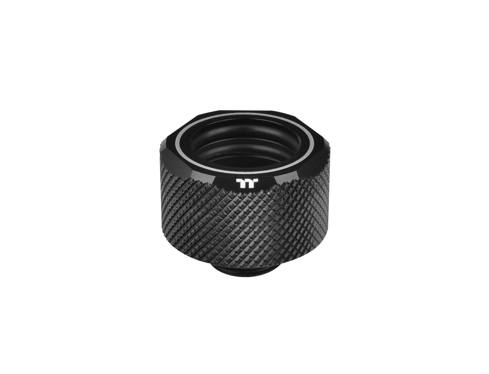 Thermaltake 16 mm Pacific C-PRO G1/4 PETG Tube OD Compression Fitting - Black