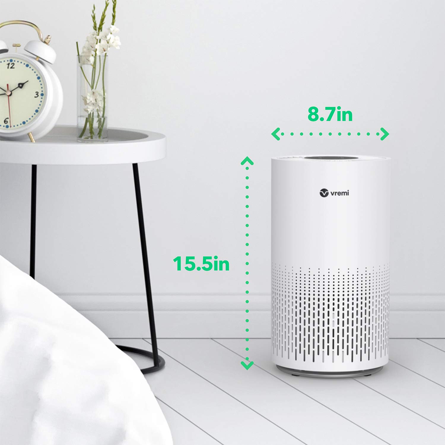 Mua Vremi Premium Large Room Air Purifier with True HEPA Filter