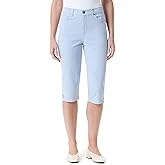 Gloria Vanderbilt Womens Amanda High Rise Skimmer Short Petite