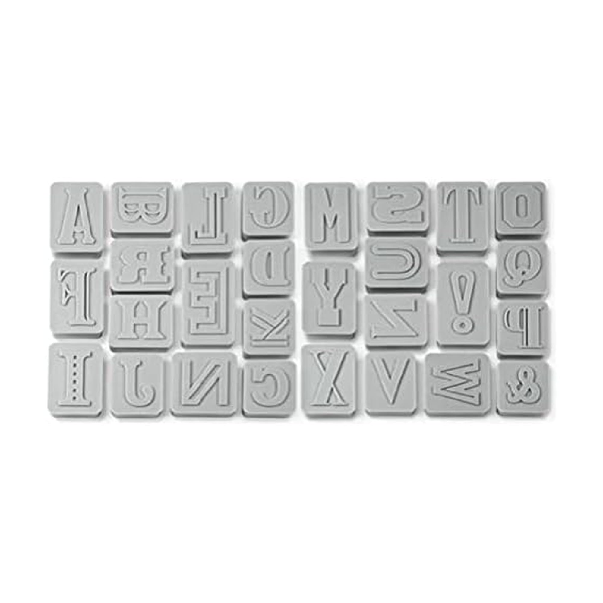 Fred Letter Pressed Cookie Cutters