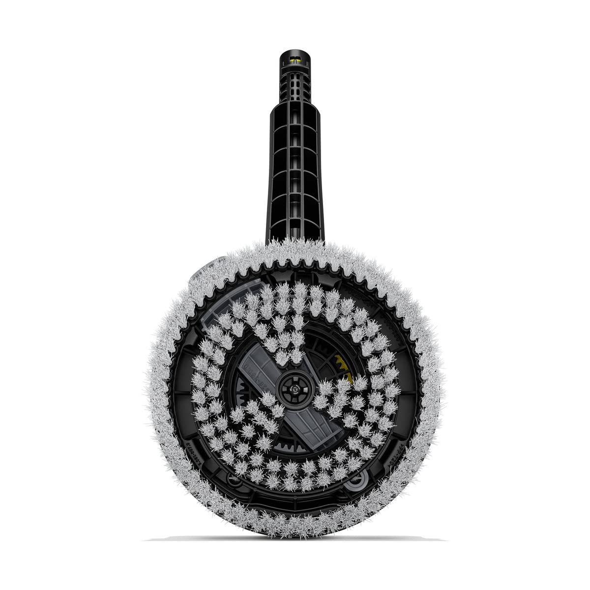 Photo 1 of Kärcher Rotating Washing Brush WB 130 with Universal Brush Attachment Accessory for Kärcher K 2-K 7 Pressure Washer, Replaceable Brush Attachment, Application: Windows, Garden Furniture, Vehicles