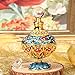 YUFENG 5ml Refillable Empty Decorative Perfume Bottle with Hollow-out Flower with Diamond-encrusted Carved