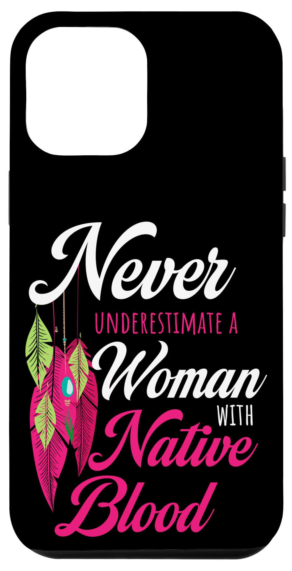 iPhone 15 Plus Native American Indian A Woman With Native Blood Case