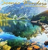 2018 Scenic Wonders Wall Calendar