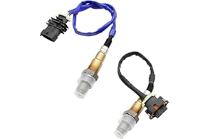 Quivimoro Upstream & Downstream Oxygen O2 Sensor Fit for Chevy Cruze 2011 2012 2013 2014 2015, Compatible with Chevy Sonic Trax 2012-2020 O2 Oxygen Sensor Replaces# 234-4528, 234-4529