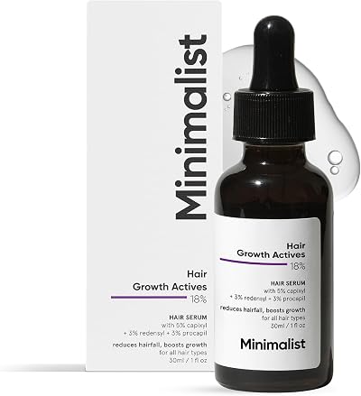 Minimalist Hair Density Serum 18% Hair Growth Procapil Capixyl Redensyl Anagain