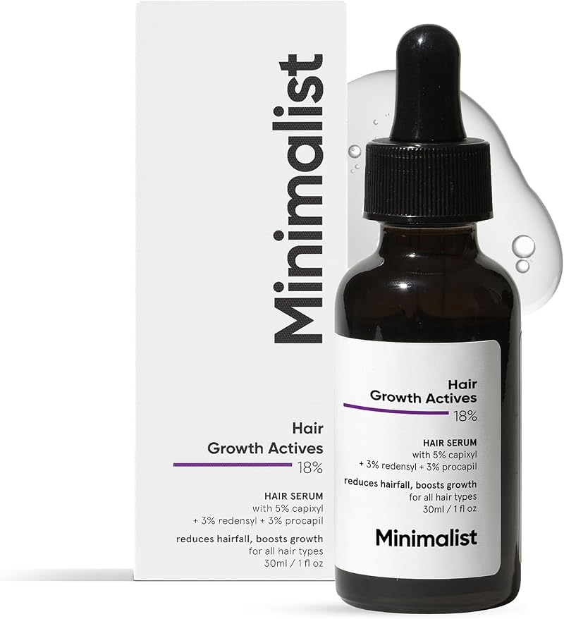 Minimalist Hair Density Serum 18% Hair Growth Procapil Capixyl Redensyl Anagain