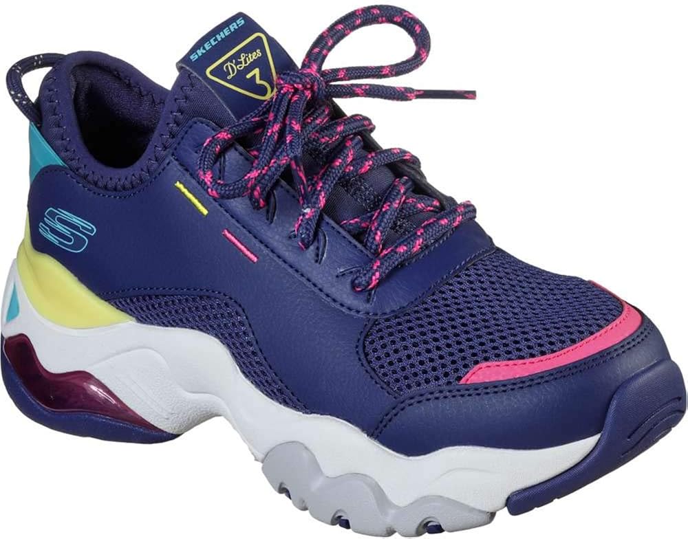 skechers d lites 3 womens navy