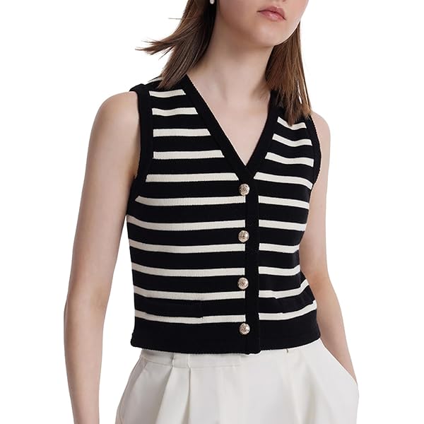 Casual Dresses For Womens Solid Color Sweater Vest V Neck Sleeveless Knit Pullover Pinafore Mini With Pockets Dress Holiday Wear Black L