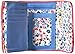 Vera Bradley Women's Cotton Riley Compact Wallet With RFID Protection, Coral Floral, One Size