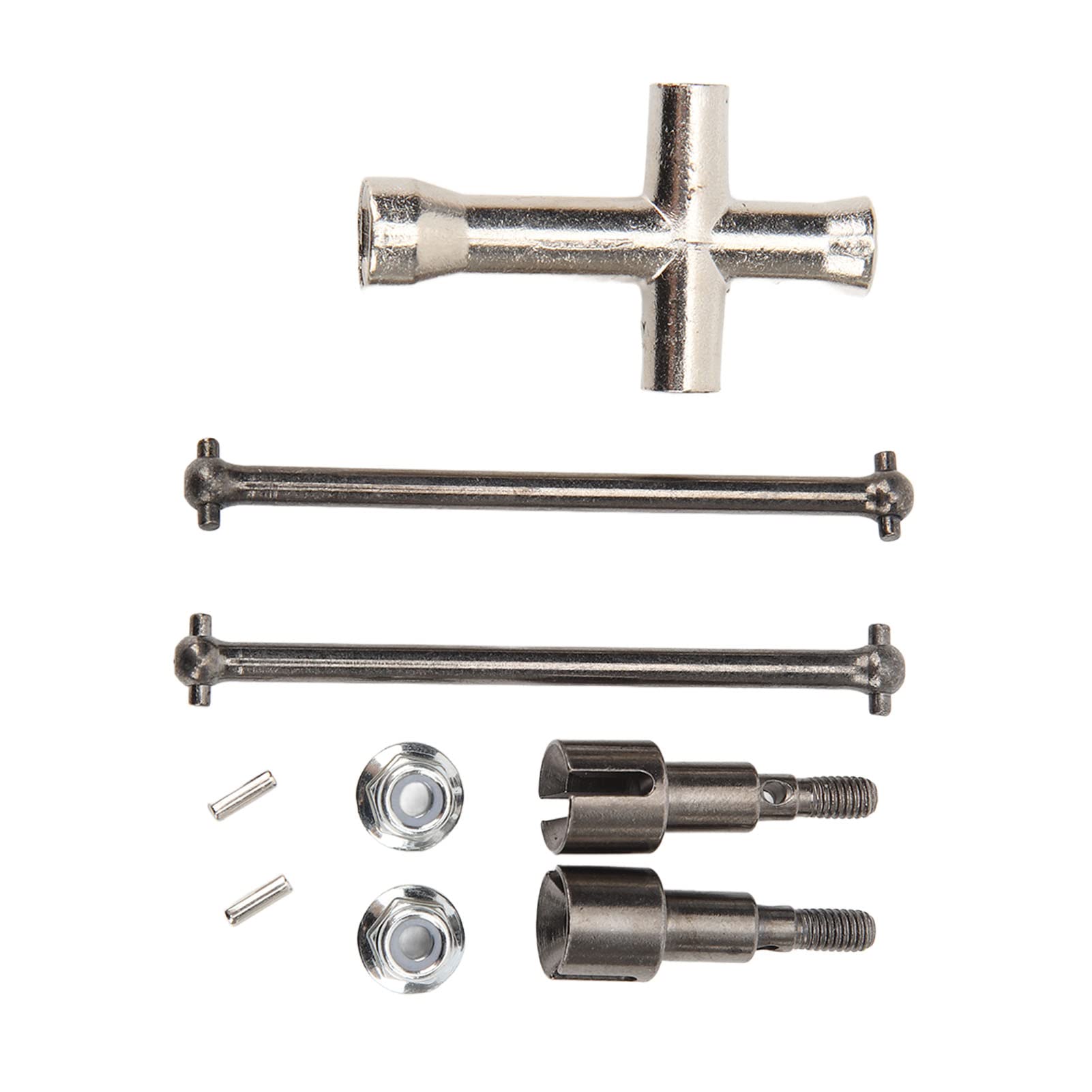 SUNGOOYUE RC Car Rear Drive Shaft Replacement Steel Rear Axle Shaft for SCY 16101 16102 16103 16201 1/16 RC Cars