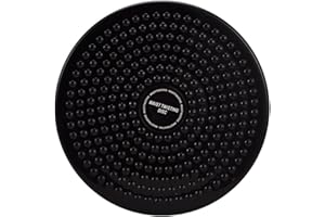 CURCKUA Twist Board for Exercise 9.6 Inch Large Non-slip Safety Wobble Board Waist Twisting Disc Ab Workout Equipment for Women Men Slimming and Strengthening Abdominal & Stomach Exercise Equipment At Home