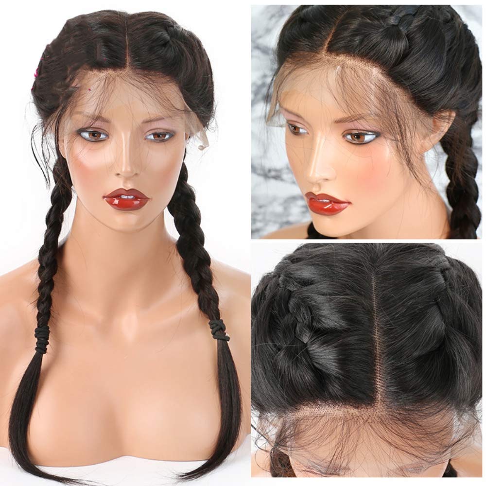Amazon.com: Straight Lace Wigs 134 Lace Front Human Hair For Women