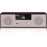 LONPOO Stereo System for Home with CD Player，40W Home Stereo System CD Player with Speakers Bluetooth, USB Playback, FM Radio