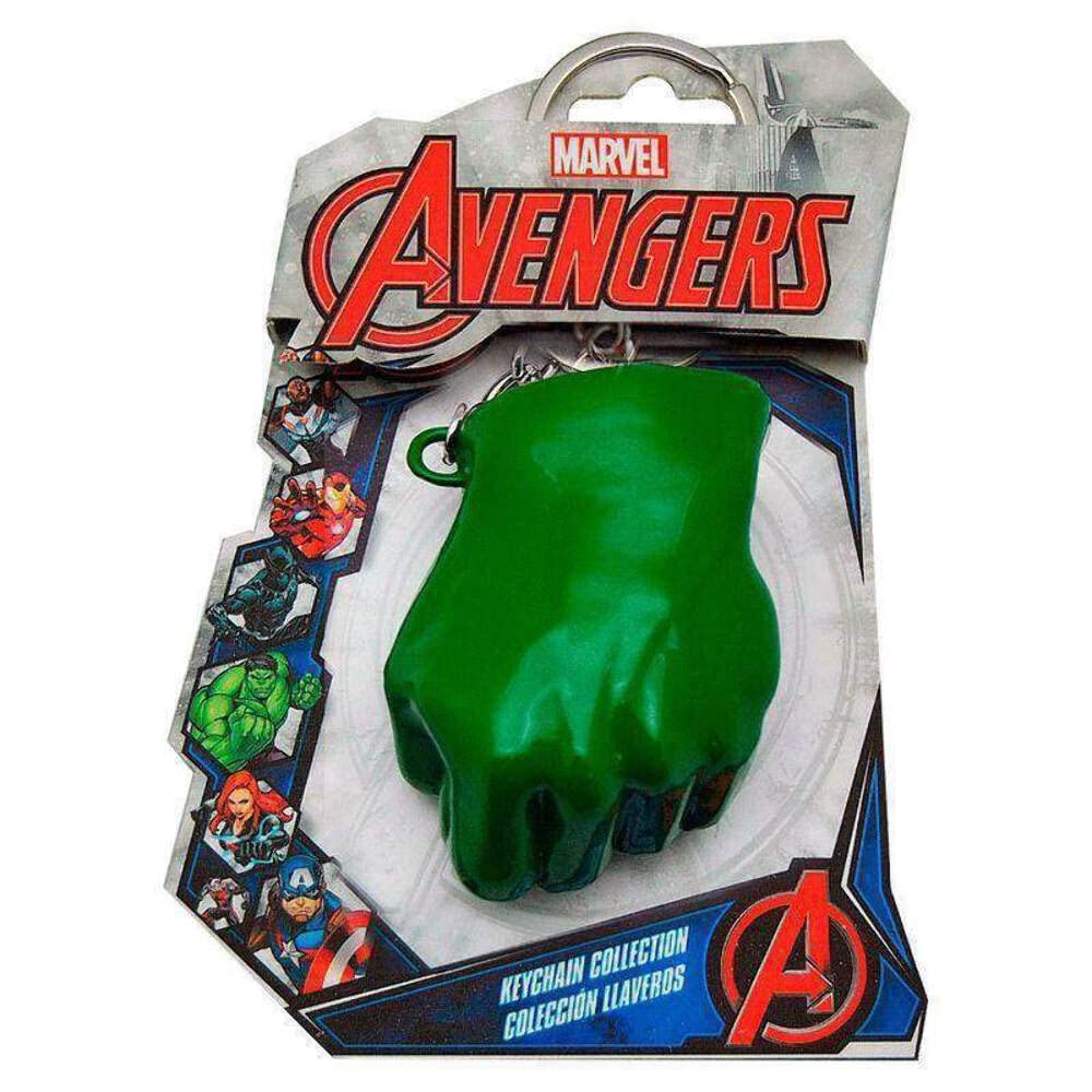 Marvel Hulk's Fist The Avengers Green Keyring 14cm