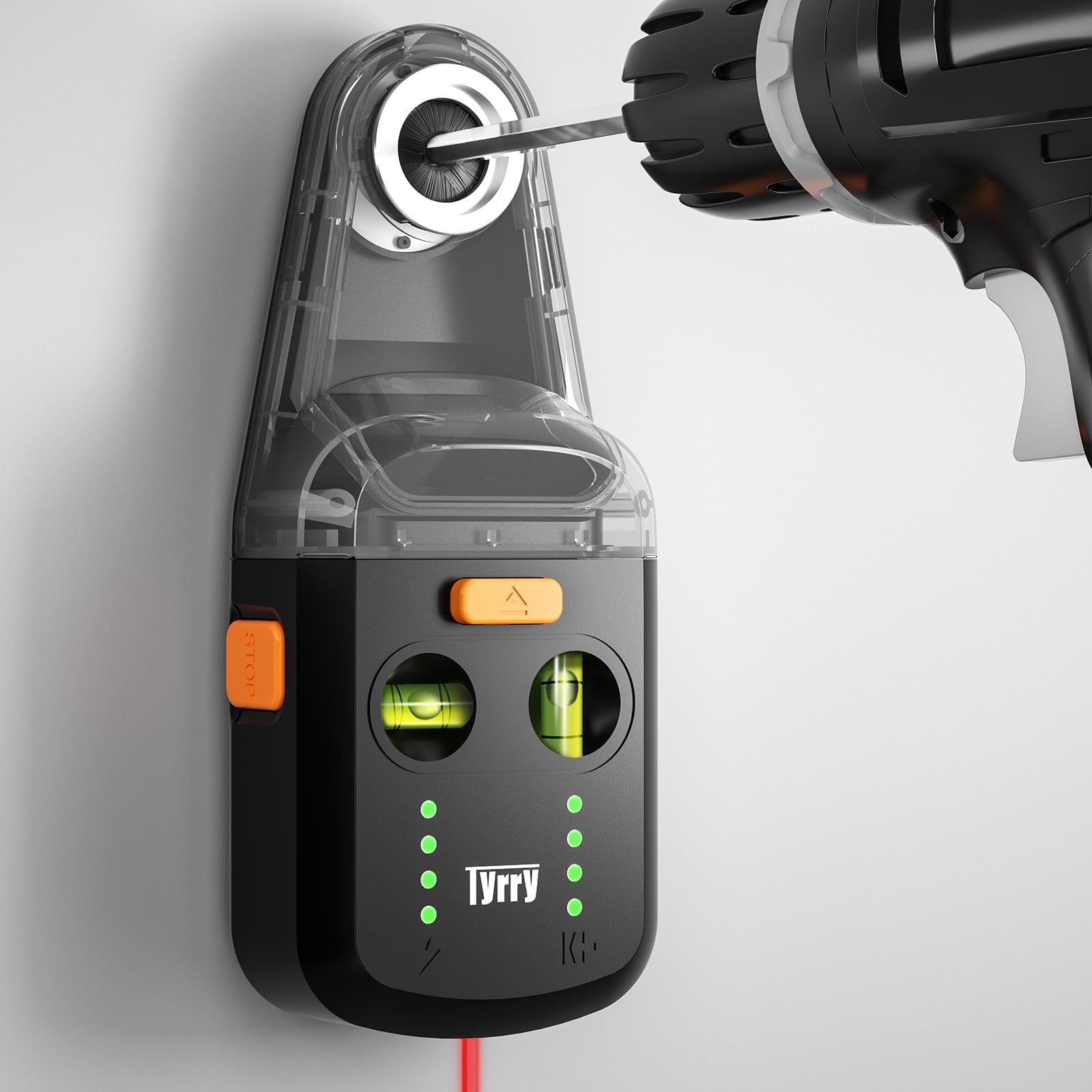 Tyrry 4-in-1 Laser Level with Line Laser, Drill